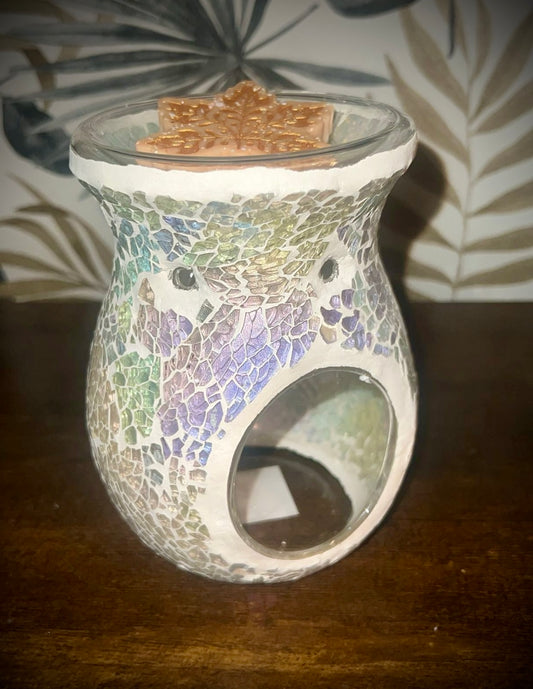 Iridescent Crackle Burner￼